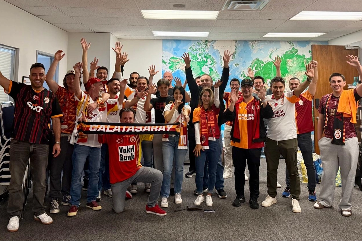 Galatasaray California üyeleri bir etkinlikte bir araya geldi